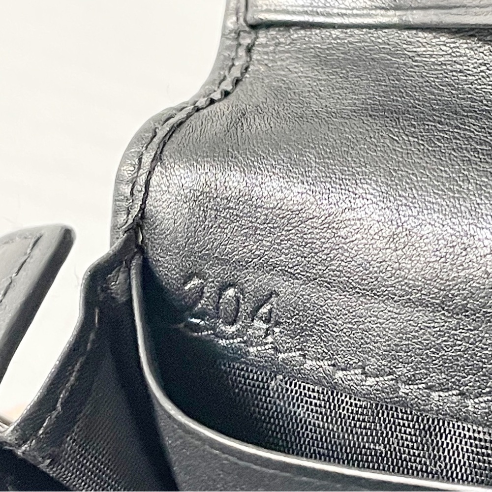 Prada black soft calfskin leather vertical breast pocket wallet - Picture 11 of 11